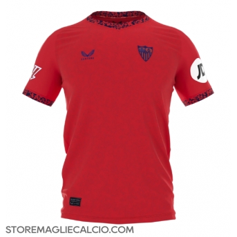 Sevilla Maglia Gara Trasferta Repliche 2024-25 Maniche Corte